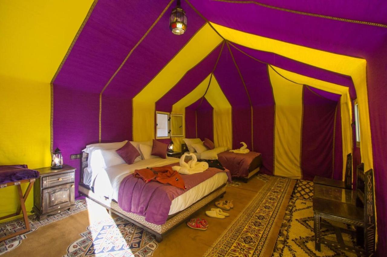 Sahara Majestic Luxury Camp Hotel Merzouga Exterior photo Luxury tent interior